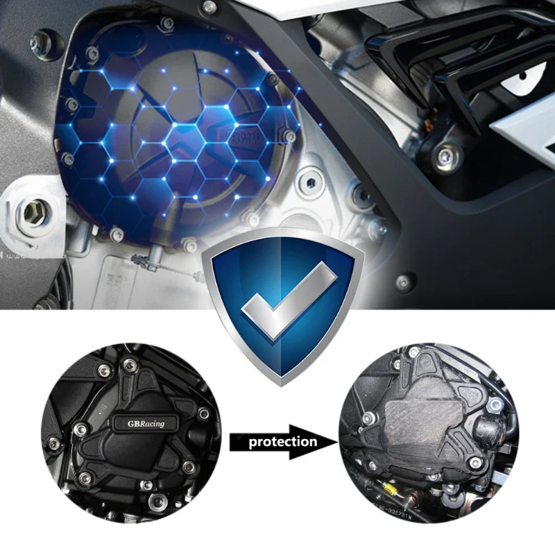 MT-09 Motocrosss Engine Cover Guard Protection For GB Racing For YAMAHA MT09 FZ09 Tracer 900 SXR900