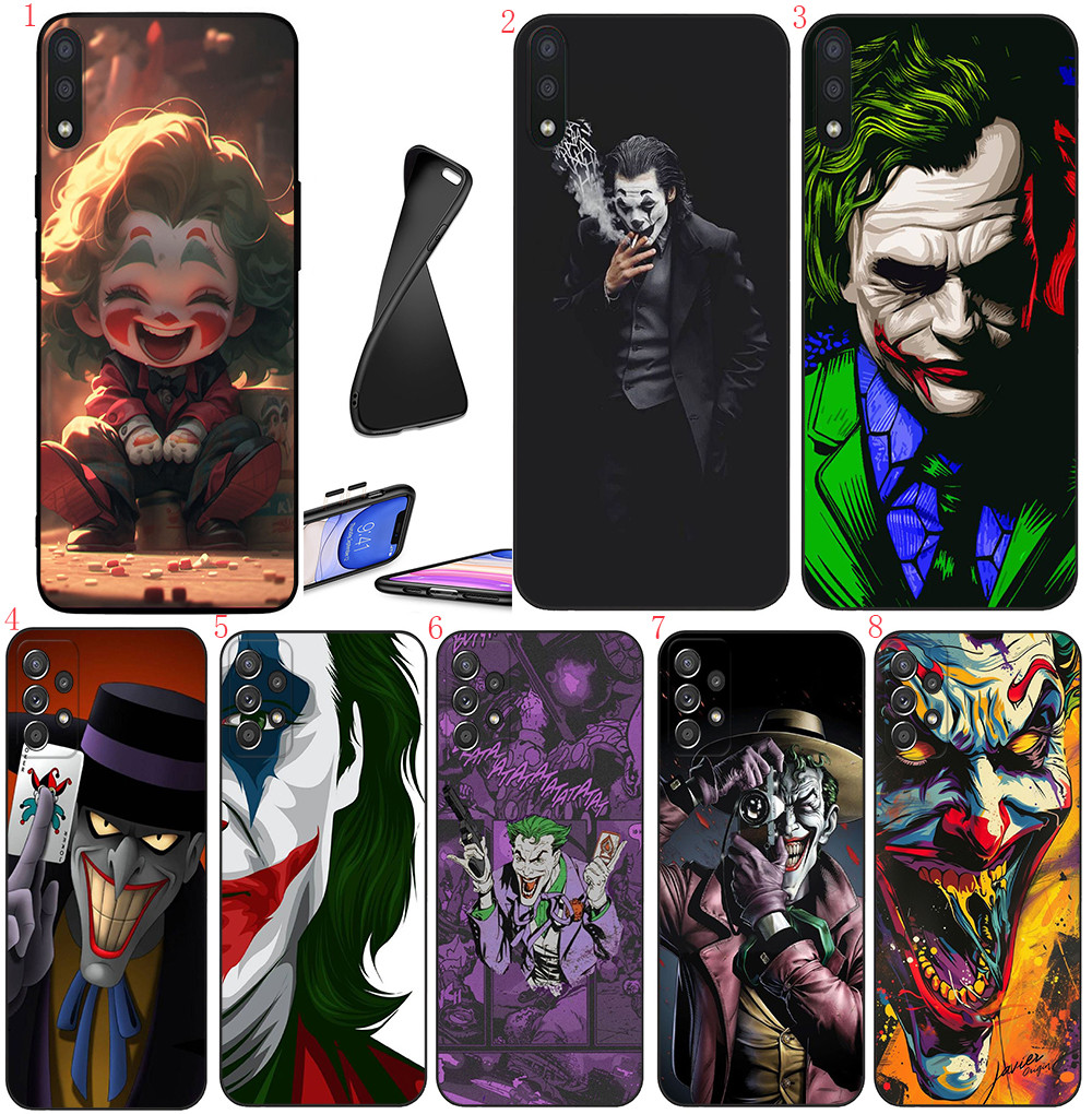 Redmi 10 15 11A 13X A4 A5 note14 s eu 4G note 15 Pro + R3 Joker อะนิเมะเคสโทรศัพท์สีดํานุ่ม