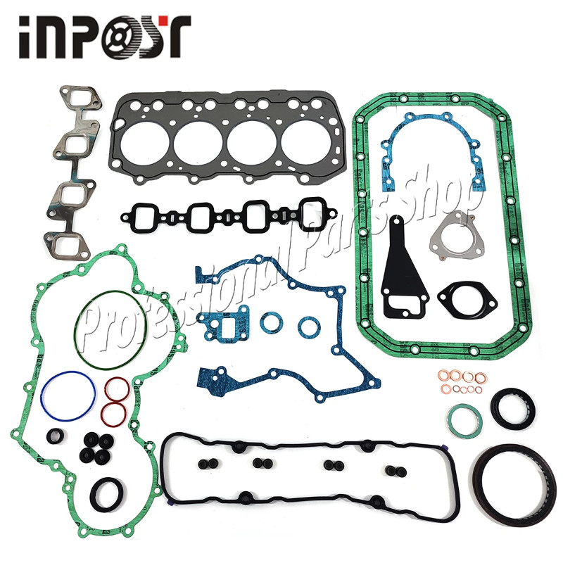 1DZ-2 Full Gasket Kit with Cylinder Head Gasket for Toyota Forklift 1DZ-11 Full Gasket Set