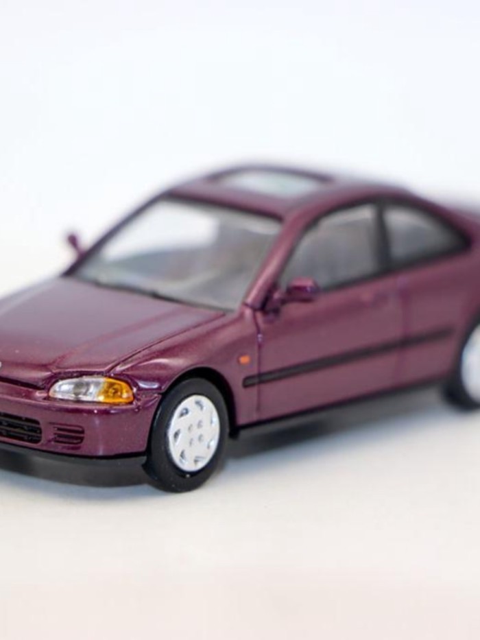 Para64 รถ 1 64 1995 Civic Coupe Civic EJ1 กีฬารถรุ่นของเล่นเครื่องประดับ Out of พิมพ์รถรุ่น