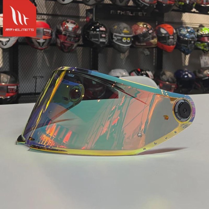 MT Replacement Face Shield for Model THUNDER 4 SV Helmet MT-V-28B Helmet Lens Original MT Parts