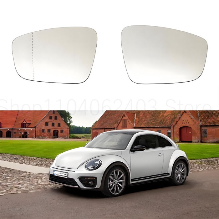 Auto Heated Rear Mirror Glass USA Model for VW Jetta MK6 2011-2018 Passat B7 2011-2015 Beetle 2012-