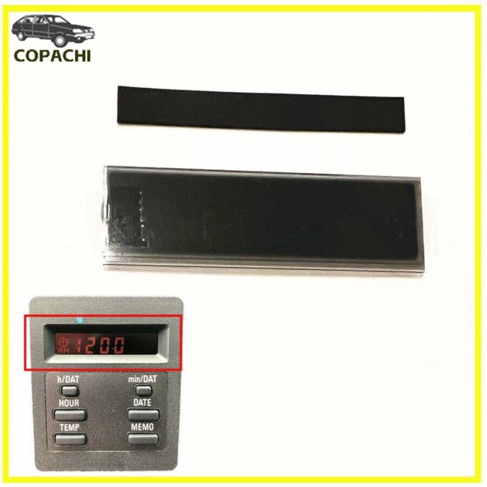 LCD Display Screen OBC 6-Button Computer Panel For BMW E28 E30 318i 325i 525i 535i Car Interior Acc