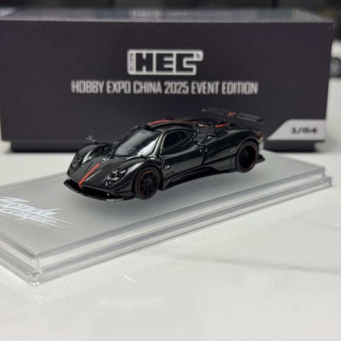 Fiberrun 1: 64 Pagani Zonda Cinque Full Carbon North Exhibition Limited Alloy Static Car Model