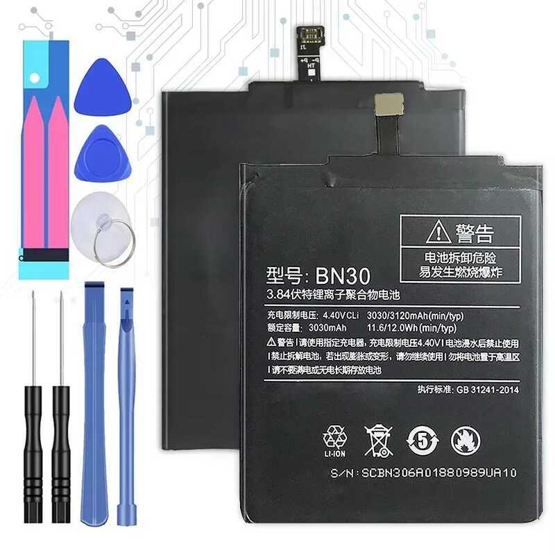 Reliable Power Mobile Phone Battery BN30 For Xiaomi Redmi 4A 3030mAh Environmentally Friendly