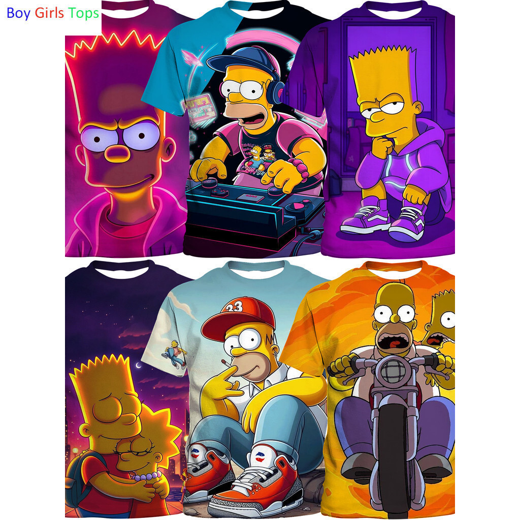 เสื้อ.Pattern Simpson เด็กชาย