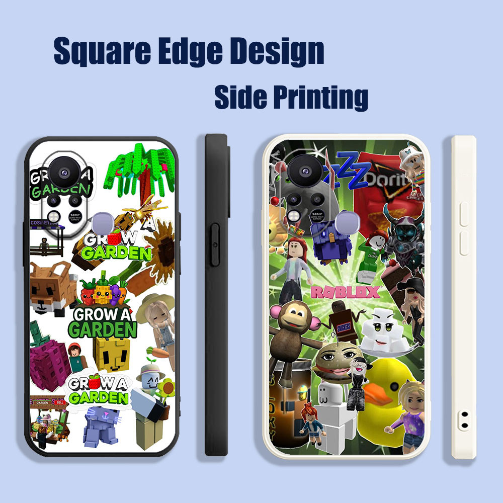 ปลอกสําหรับ Huawei Nova 3i 7i 8i 5T Y9S Grow a garden roblox วิดีโอเกม BOZ11 เคสโทรศัพท์ขอบสี่เหลี่ย