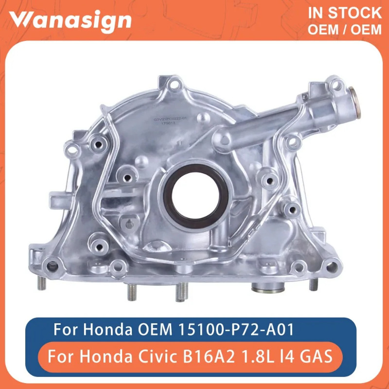 Engine Oil Pump Fit 1.8L For Hond CR-V Acura Integra B16 B16A2 B18 B20B4 B20Z2 1.8L l4 GAS 1996-200