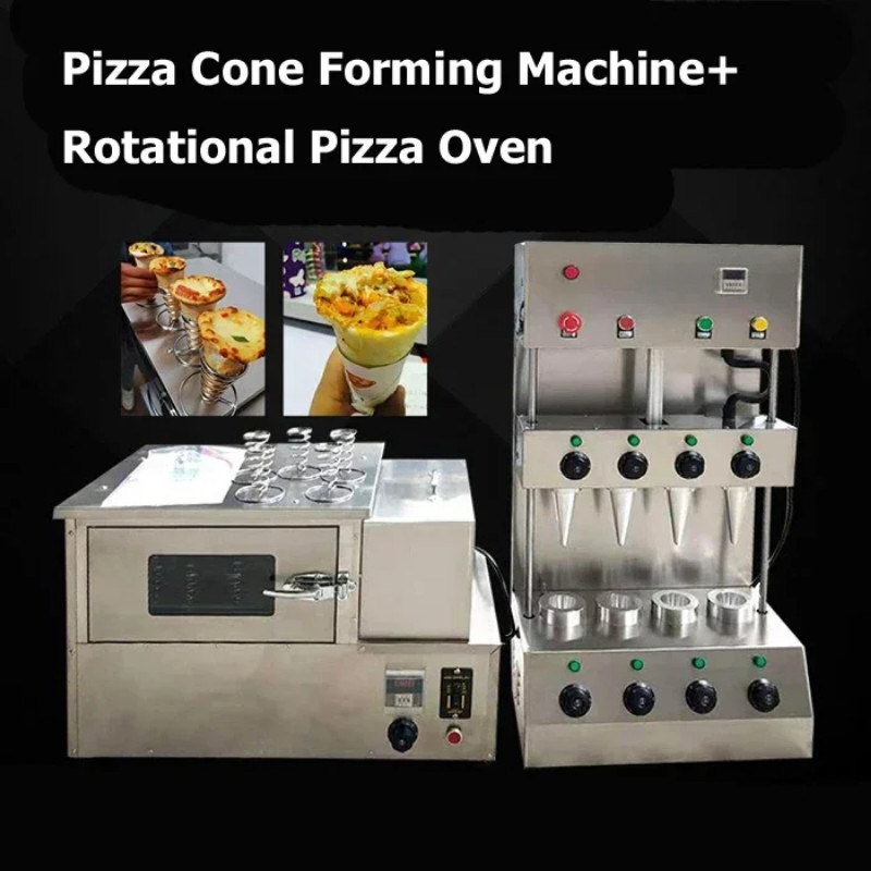 Conical Pizza Machine Pizza Cone Forming Making Maker Machine Rotational Pizza Oven