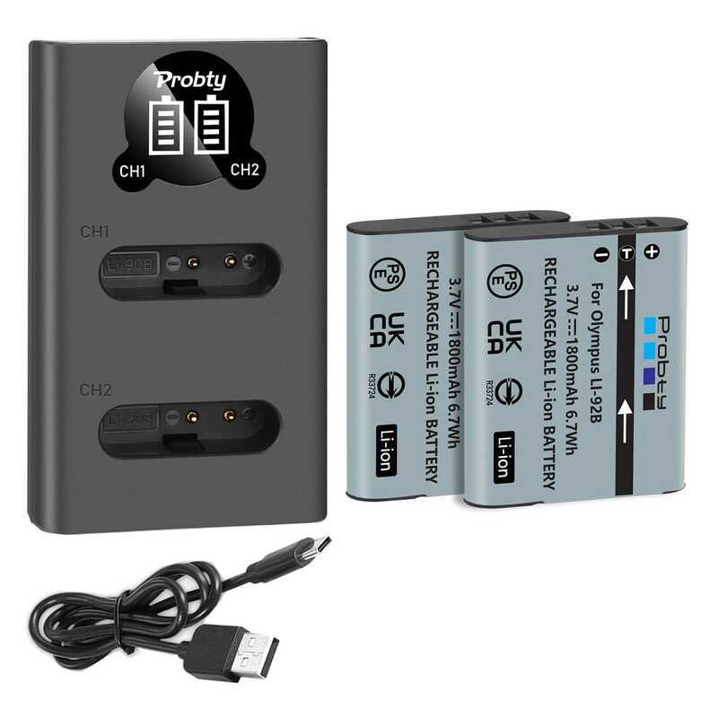 C Db-110 Battery/ Dual Charger For Ricoh Grⅲ G00 Wg-6 Gr3 Grⅲ X Gr3x Camera