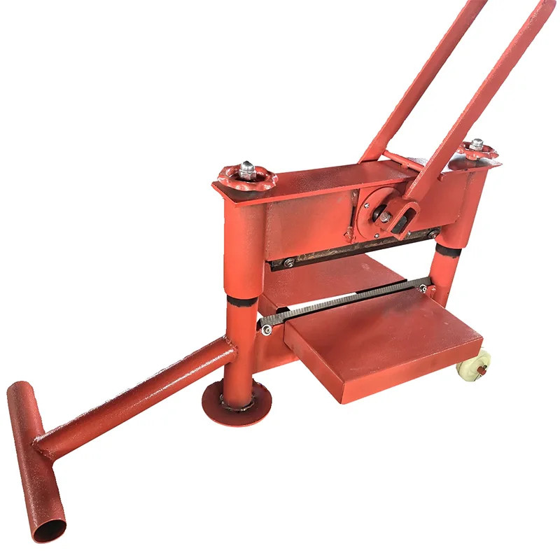 Thickened permeable brick cutting machine Sidewalk brick permeable brick Manual brick cutting machi