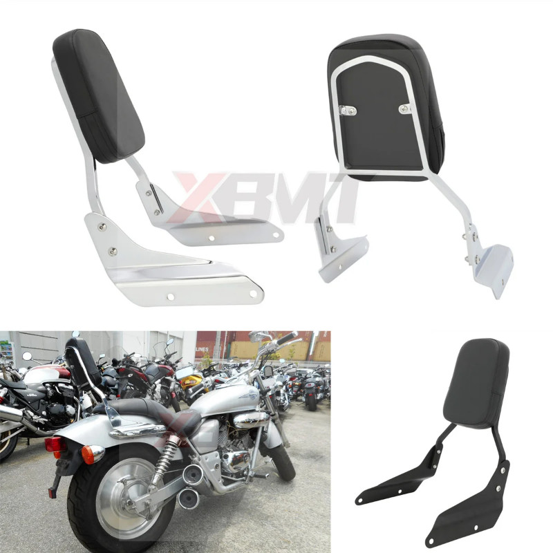 Motorcycle Rear Backrest Sissy Bar Luggage Rack For Honda Magna VF 250 VF250 1995-2007 VF 750 VF750