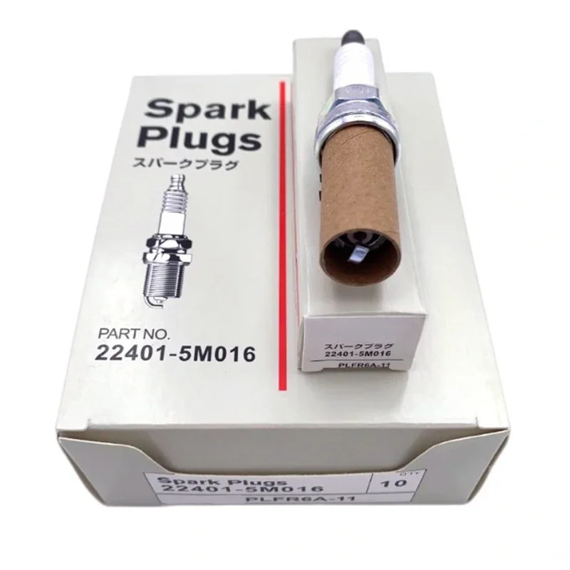 4-6pcs 224015M016 Platinum Spark Plug For Nissan X-TRAIL T30 2.5L 350Z Z33 3.5L PATHFINDER R51 4.0L
