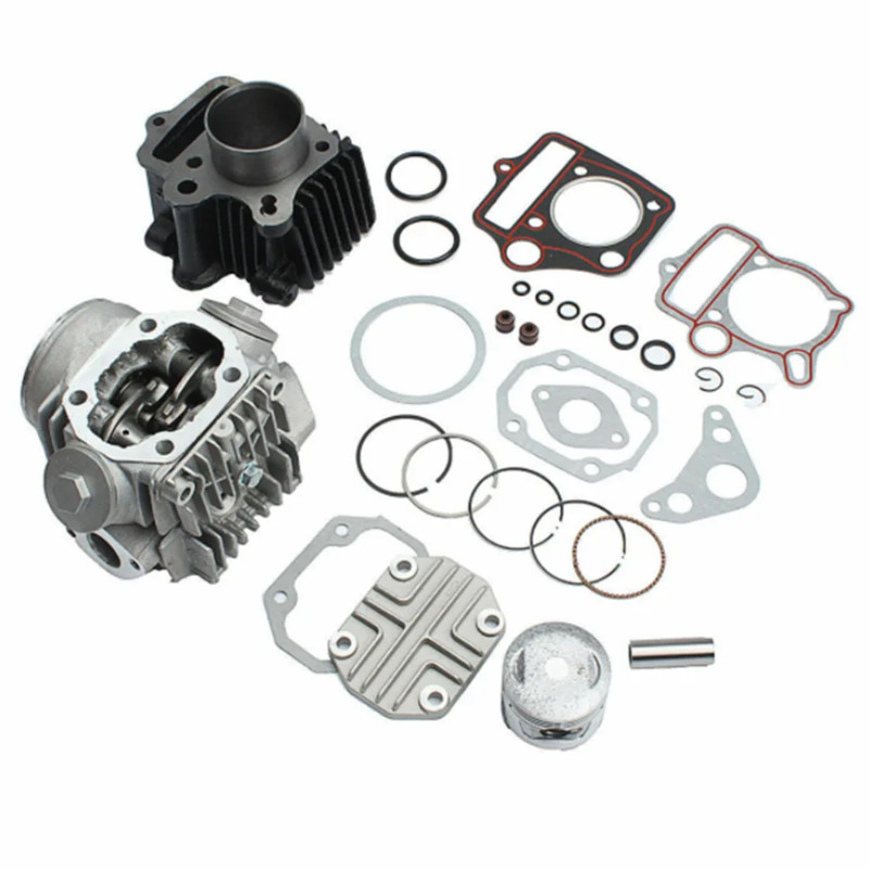 47mm/52.4mm Bore Motorcycle Cylinder Head Kit Piston Ring Tool Set for JH70 WS110 TRX70 CRF70 XR70