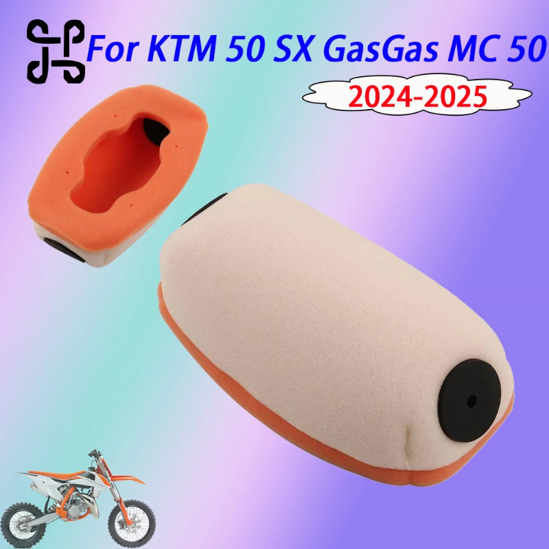Motorcycle Parts Air Filter Cleaner For KTM SX 50 SX50 HUSQVARNA TC 50 TC50 GASGAS Gas Gas MC 50 MC