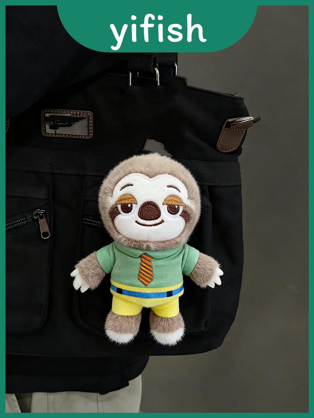 น่ารัก Judy Nick Sloth Sloth และ Benjamin พวงกุญแจตุ๊กตาสําหรับเด็กและนักสะสม