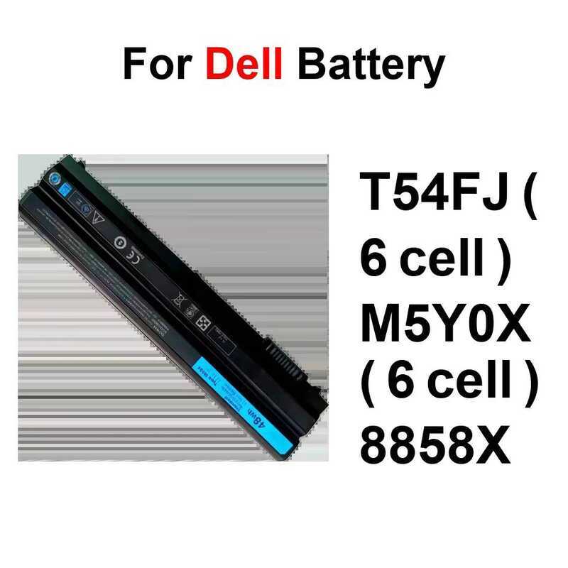 Battery For  Latitude E6420 E6430 E6520 E6530 E6540 E5420 E5430 E5520 E5530 M5Y0X  6 Cell T54FJ 8858