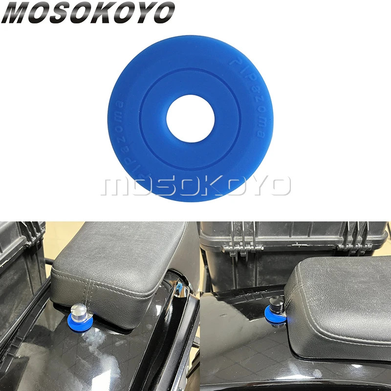 Motorcycle Rear Fender Seat Mount Bolt Adapter Rubber Gasket Spacer For Harley Dyna Street Bob Low