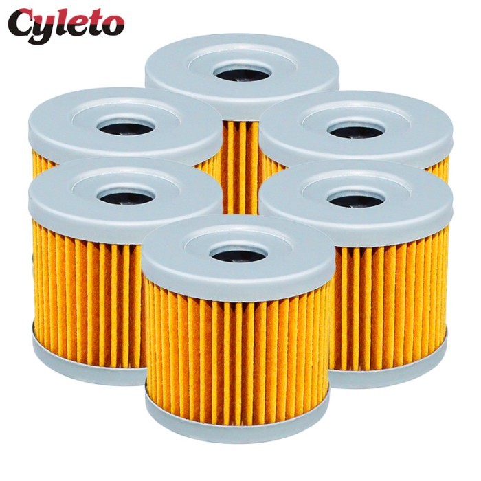 2/4/6 pcs Motorcycle Oil Filter For Suzuki DRZ400 DRZ400E DRZ400S DRZ400SM DRZ 400 SM Quadracer LTR