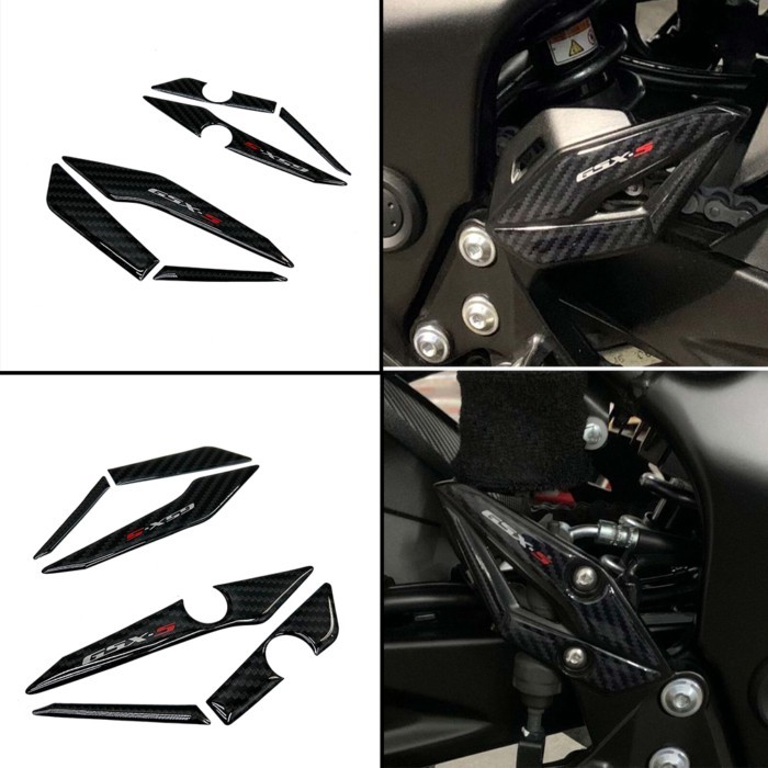 Motorcycle 3D Stickers Heel Pad Decorative Stickers For Suzuki GSX-S 750Z GSXS 750Z gsx-s 750z 2020