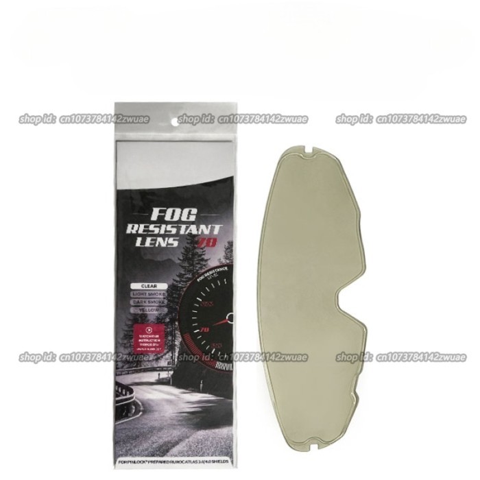 Motorcycle Helmet Visor Film Anti Fog for RUROC ATLAS 3.0 4.0 Lens Anti Fog Film Helmet Accessories