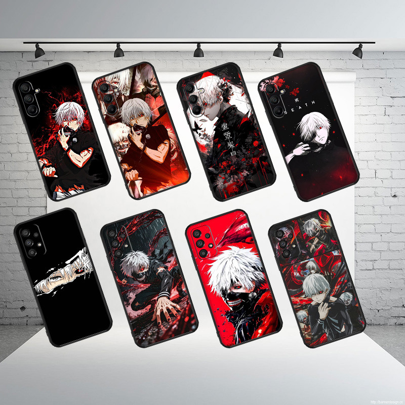 นุ่มสีดํา Xiaomi POCO F5 pro F6 pro f7 pro f7Ultra F8 PRO F8Ultra Tokyo Ghoul1 เคสโทรศัพท์