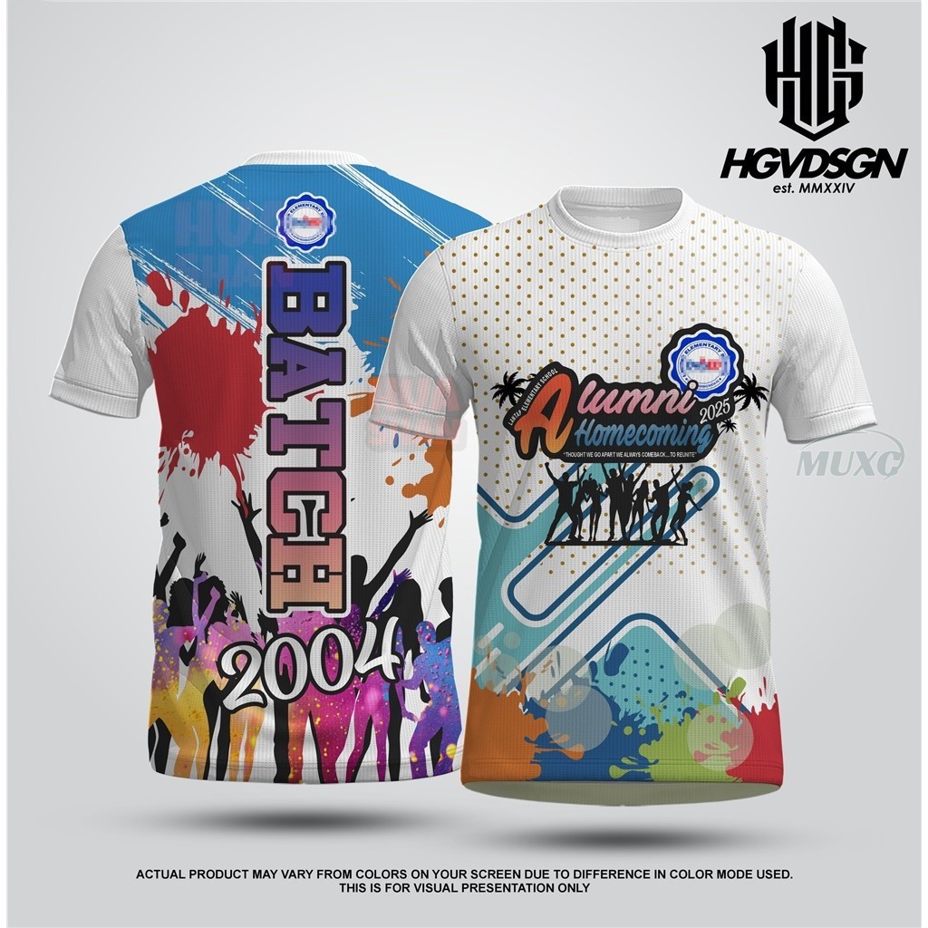เสื้อยืด Alumni Homecoming CustomLantap ES 2001 Alumni Homecoming, Batch 2001 Reunion เสื้อ, Full Su