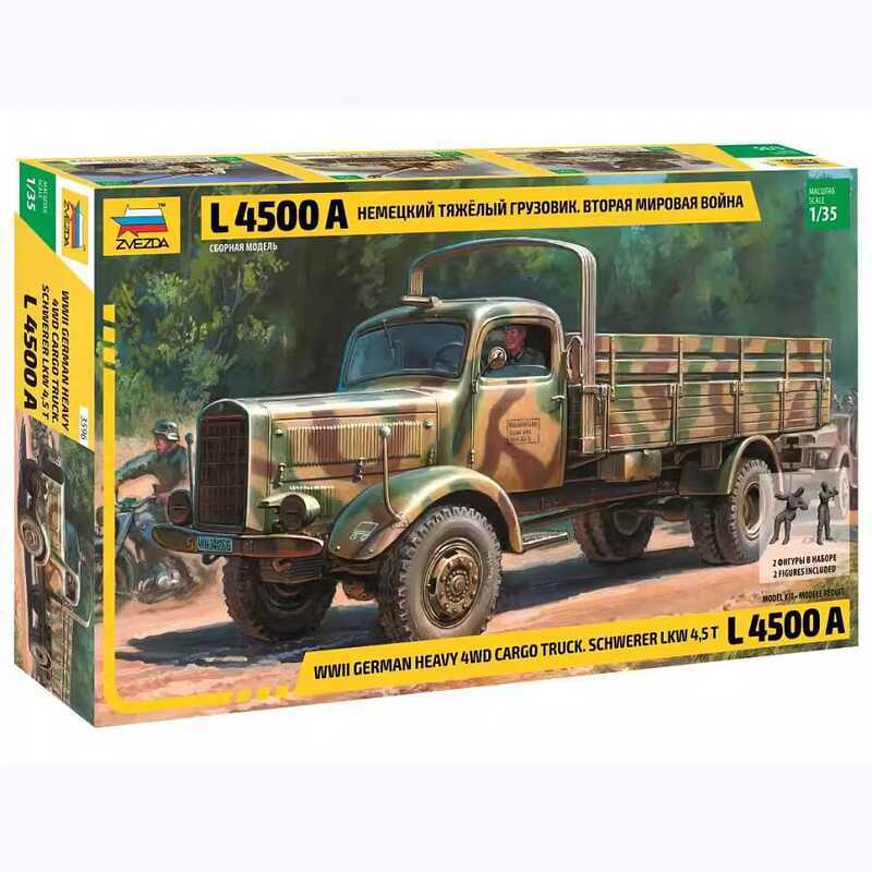 ZVEZDA 3596 Mercedes L4500A 1:35 Vehicle Model
