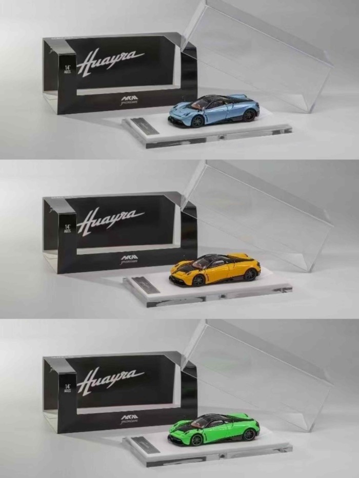 พร้อมสต็อก 1: 64 HKM Premium Pagani Huaya huayra coupe 2014 Open Cover Open Door Model