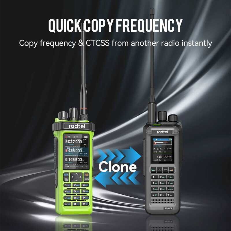 ▥ วิทยุสื่อสาร  รุ่น Rt-950 Pro สีเขียว + สายโปรแกรมมิ่ง พร้อม GPS APRS กำลังส่ง 10 วัตต์ Radtel