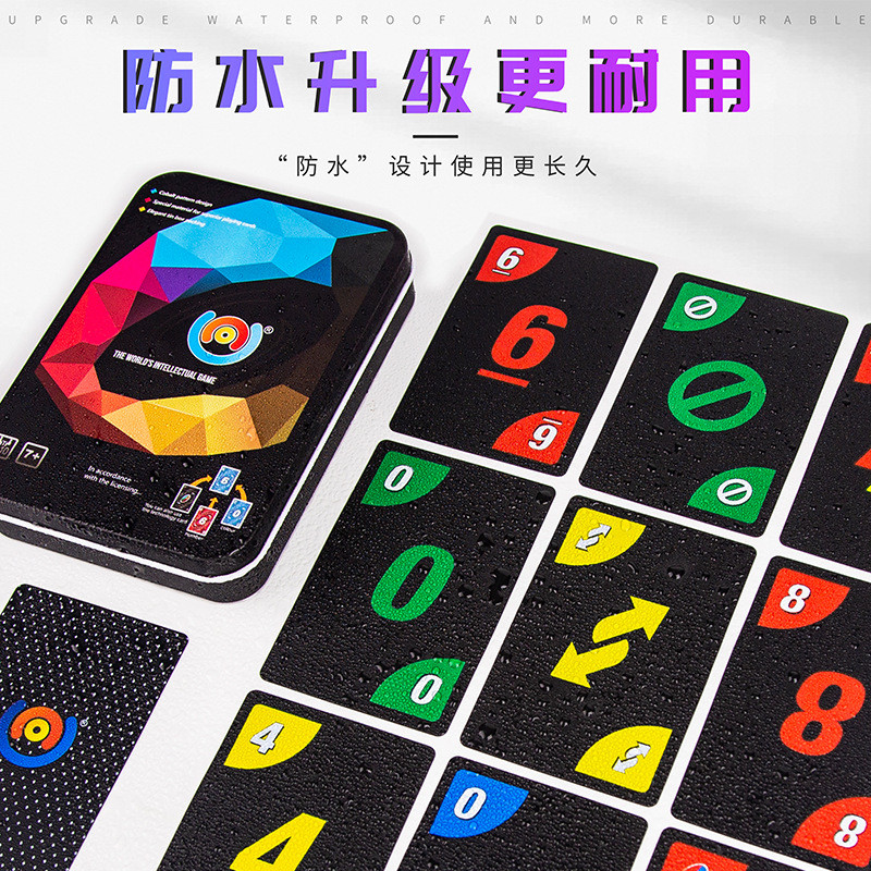 ของแท้ Uno Solitaire Uno การ์ด Deno Uno เกมกระดานการ์ดผู้ใหญ่ Youluo การ์ดเกม