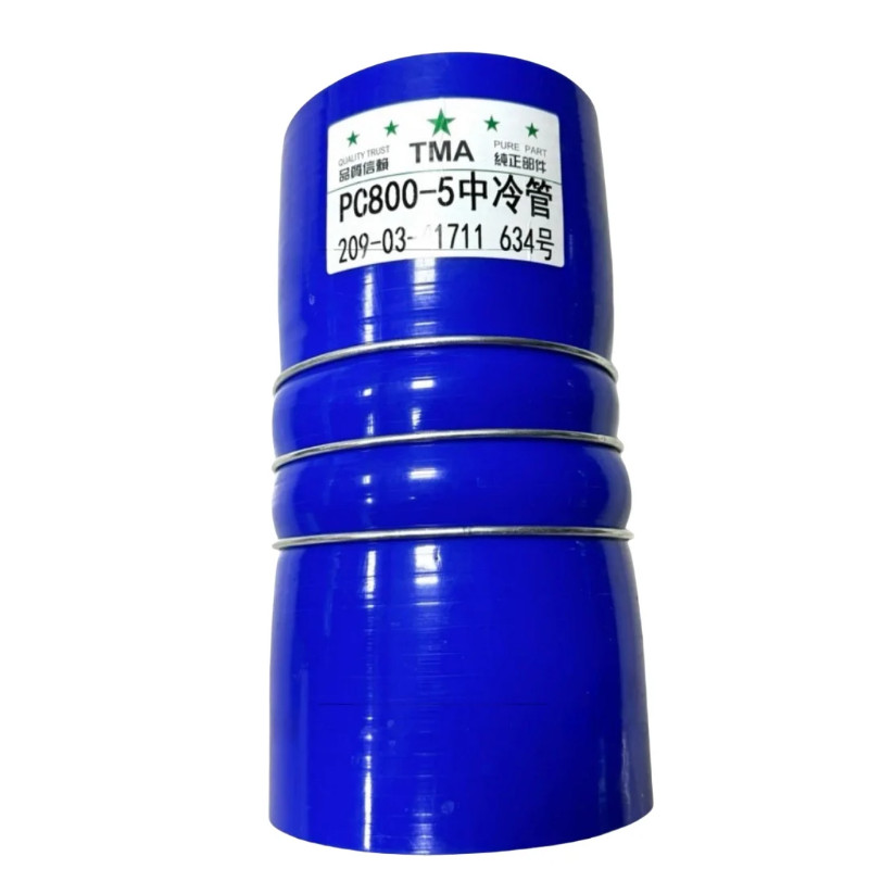 Applicable to Komatsu PC650 800 850-8 excavator 6D140 intercooler air intake connection hose 209-03
