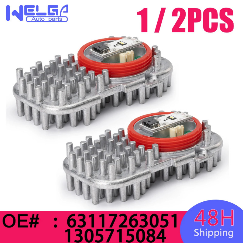 1/2PCS 1305715084 Ballast 63117263051 Headlight LED Insert Diode Module For BMW E92 E93 F80 F32 F33