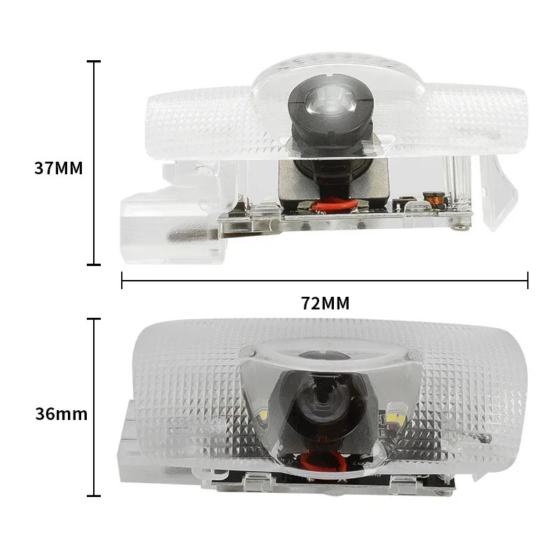 2Pcs LED Car Door Laser Projector For Toyota Prius 20 30 50 XW20 XW30 XW50 2016 2017 2018 2019 2020