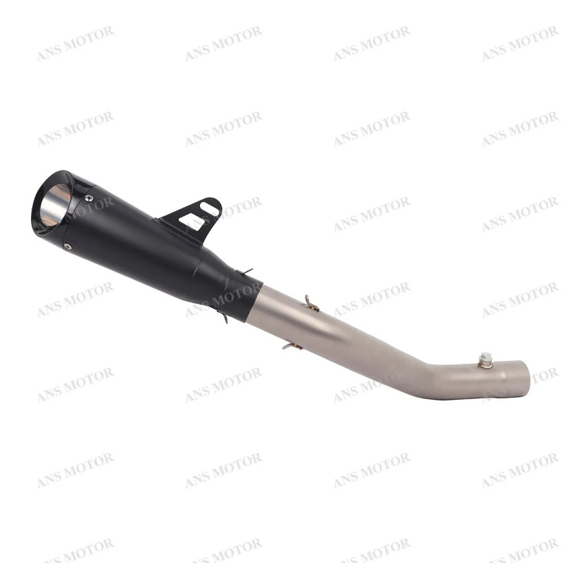 For KAWASAKI Ninja ZX6R 636 2024 Years Motorcycle Exhaust Slip On Escape ZX6R Exhaust Black Muffler