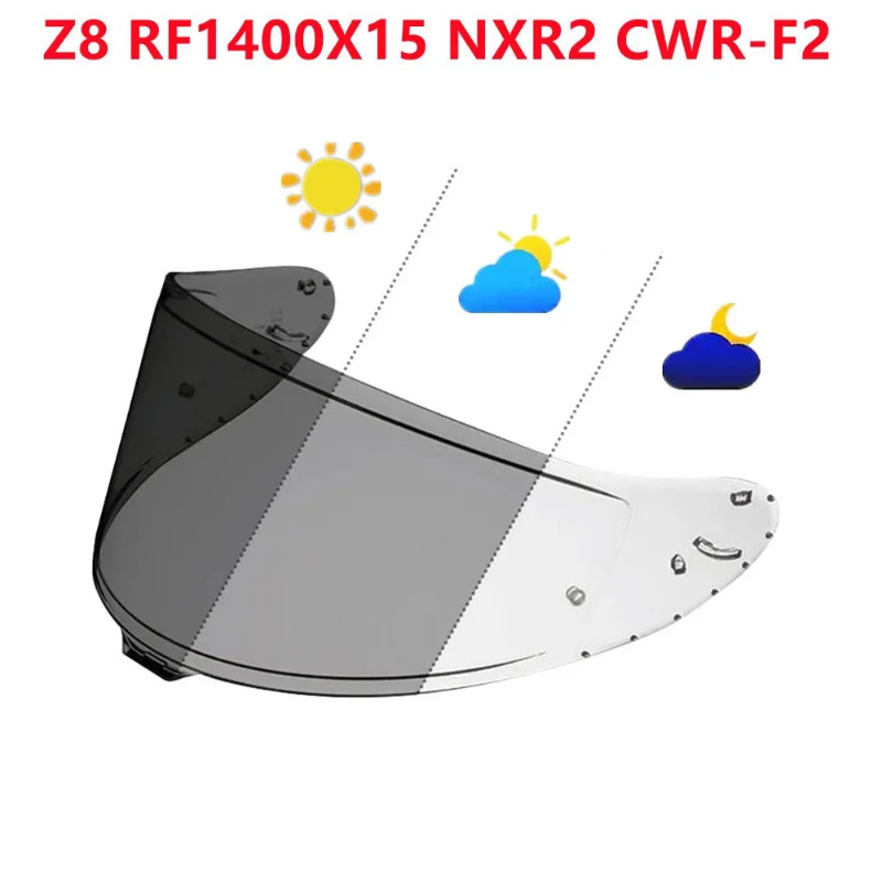 Optical Photochromic Helmet Lens Sun Visor for K1/K6/PISTA/X14/Z8/GT/HJ26/R50S/RX7X/Starry Sky Moto