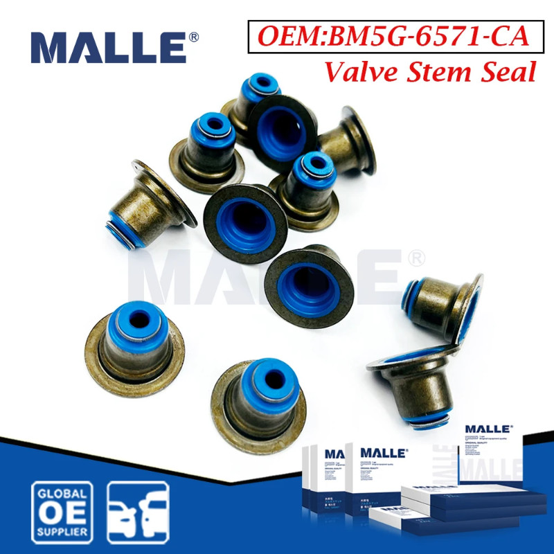 12 Pcs Engine Valve Stem Seal For Ford Focus Ecosport 1.0T Fiesta Car Accessories BM5G 6571 CA Auto