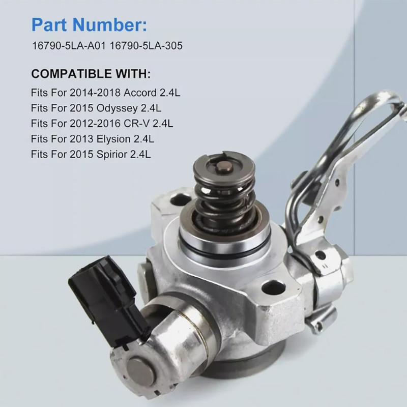 High Pressure Fuel Pump For Honda Accord CR-V For Acura ILX TLX 2.4L 2016-2021 16790-5LA-A01 Car En