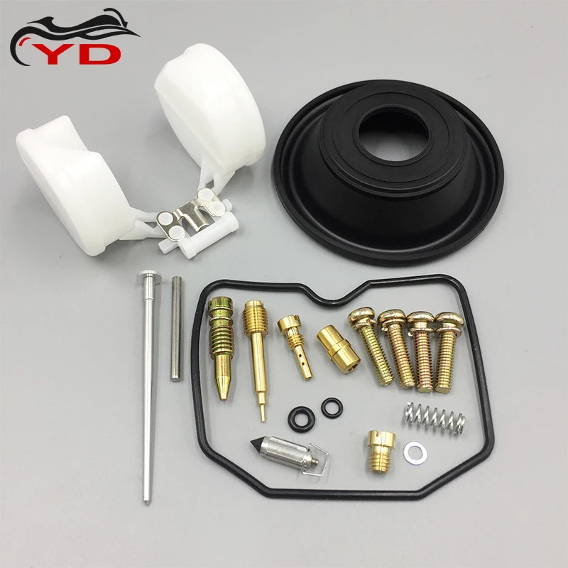 For Kawasaki ZL400 Eliminator ZL 1986-1994 Motorcycle Carburetor Repair Kit Parts with float diaphr