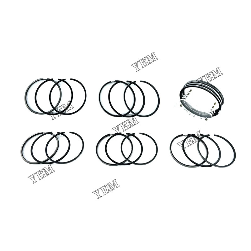 6 Set Piston Rings Set STD 96mm For Nissan TD42 Engine Parts