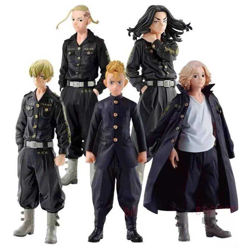 C Anime Tokyo Revengers Action Figure Toys MIKEY Draken Baji Keisuke Matsuno Chifuyu Scale Model Co