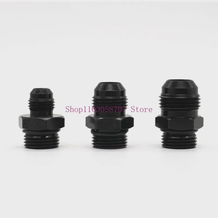 Auto Fitting AN6 AN8 To O Ring Fitting ORB8 Aluminum Alloy Adapter Fitting
