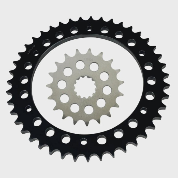 LP 530 CNC 18T 43T Front Rear Motorcycle Sprocket For 955 Speed Triple 99-01 955 Sprint ST 99-04 T5