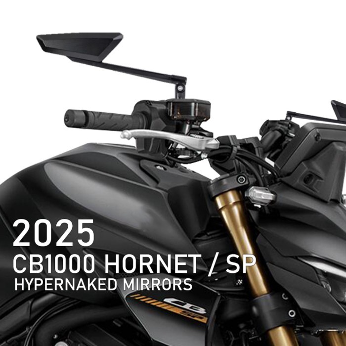 For Honda CB1000 Hornet 2025 Motorcycle Mirrors CB1000 Hornet SP Adjustable Hypernaked Mirrors Rear