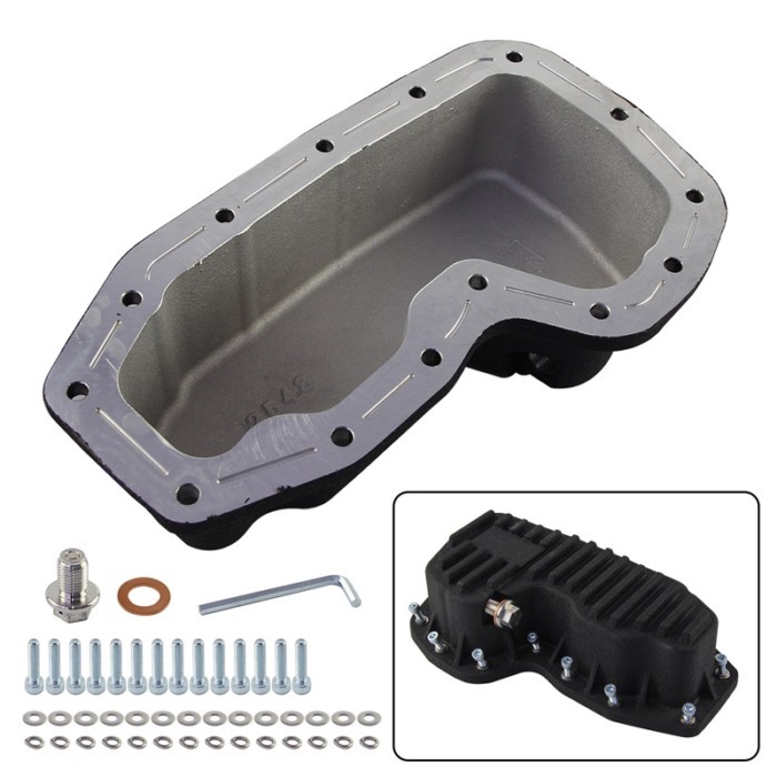 Heavy-Duty Cast Oil Pan For 11-24 Jeep/Dodge Grand Cherokee/Durango;12-18 RAM 1500 V6 3.6L Engine A