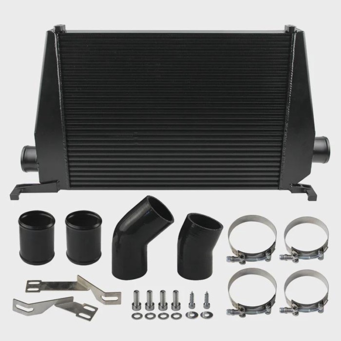 Intercooler Kit Front Mount Tube & Fin For Audi A4 AIIroad B9 A5 2.0T S4 S5 3.0T B9 EVO3 35TFSI/40T