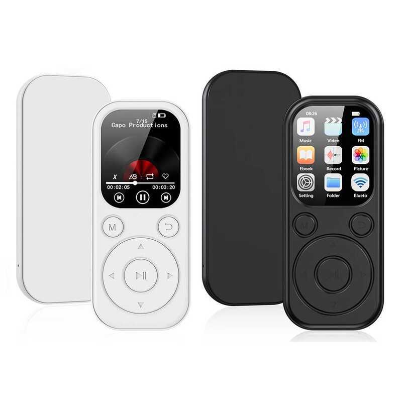 C Mp3 Mp4 Player Hifi Lossless Music Player Bluetooth-Compatible 5.4 Mp4 Walkman Audio Player Port