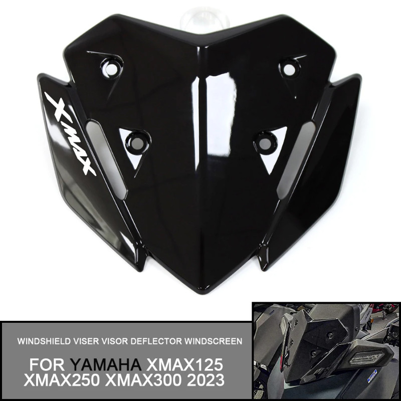 Wind Deflector For YAMAHA XMAX125 2024 XMAX250 XMAX300 2023 2024 XMAX 300 Motorcycle Windshield Vis