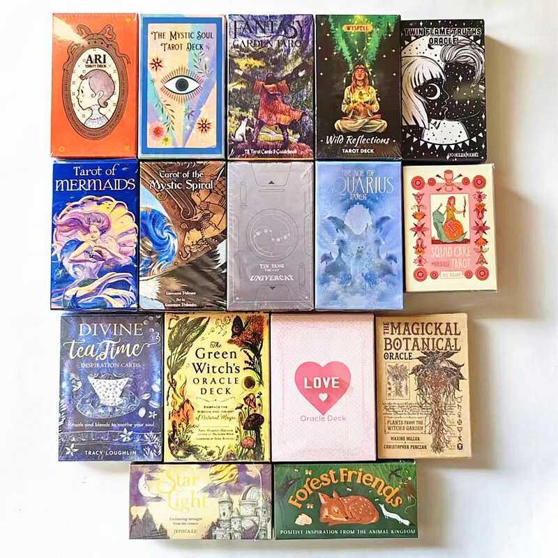 2025 Tarot Oracle cards English Tarot Oracle cards Tarot Oracle cards