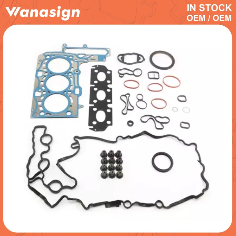 Engine Head Gasket Set Timing Chain Kit Piston & Ring Set Fit 2.0 L For BMW 116i 118i 216i 218i 318